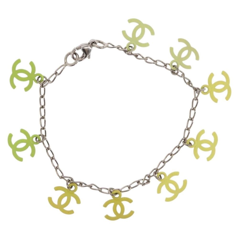 Chanel Gradation Bracelet Metal Yellow CC - Picture 1 of 5